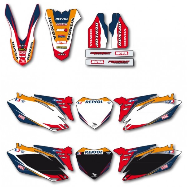 Grafiche honda cr 125 05 #6